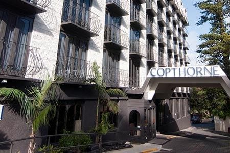 Copthorne Hotel forecourt